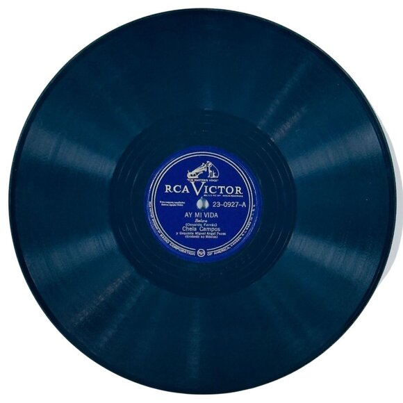Chela Campos - Ay Mi Vida / Cobardía "Bolero" - 23-0927 RCA Victor 78 RPM 10" - Picture 1 of 4